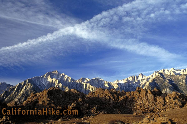 Alabama Hills and Sierra