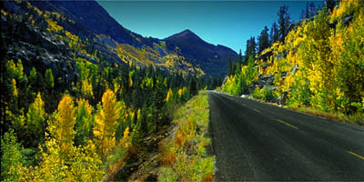 Hwy 168 - Bishop Creek Cyn - Early October