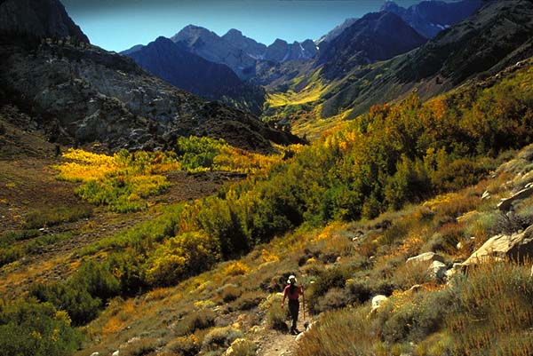 McGee Canyon- John Muir Wilderness, boundry